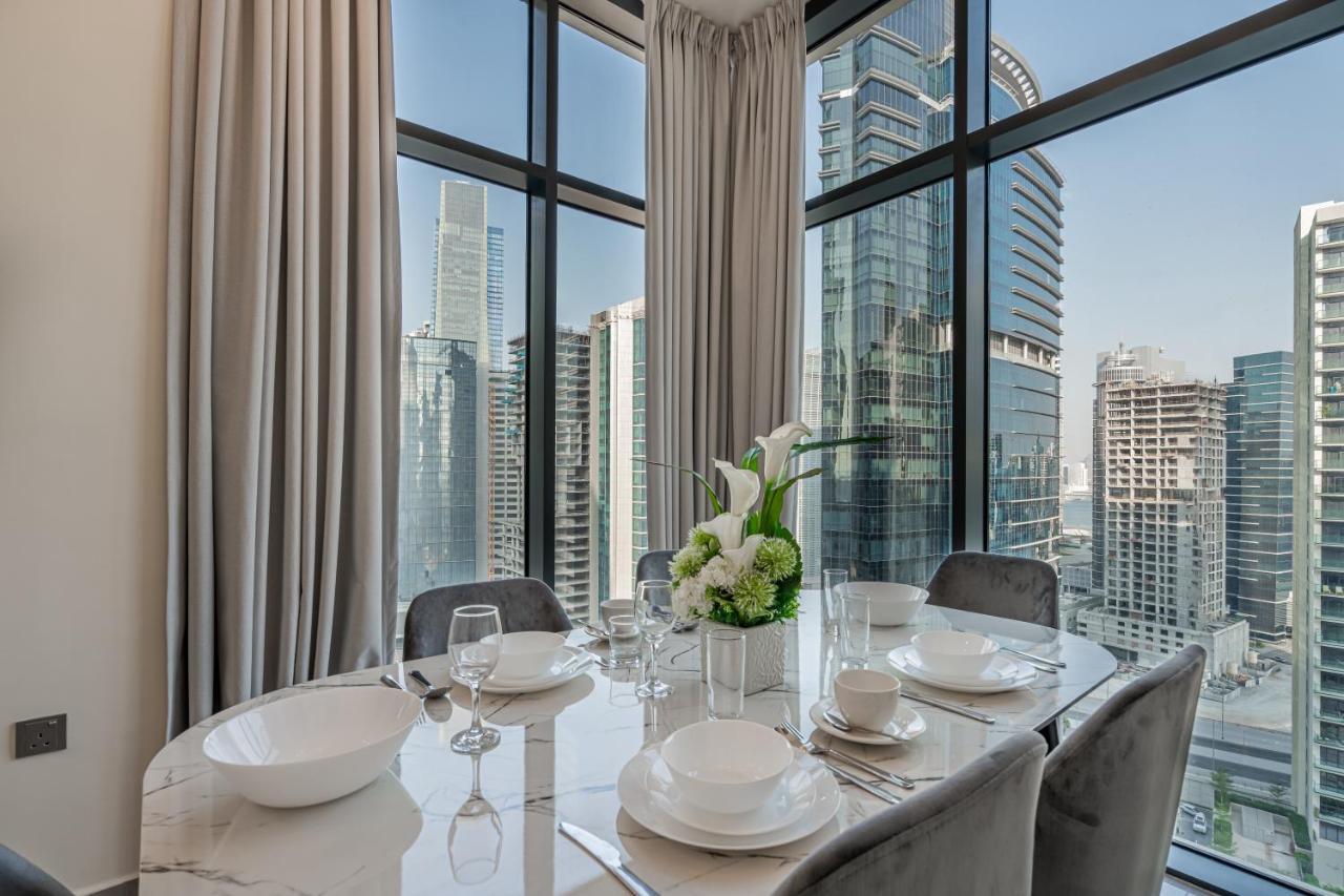 Citihome - 1Br At Merano Tower By Damac Дубай Екстер'єр фото